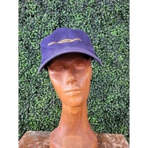 vtg 90s NIKE EMBROIDERED STRAPBACK Hat //  throwback retro vintage cap athletic